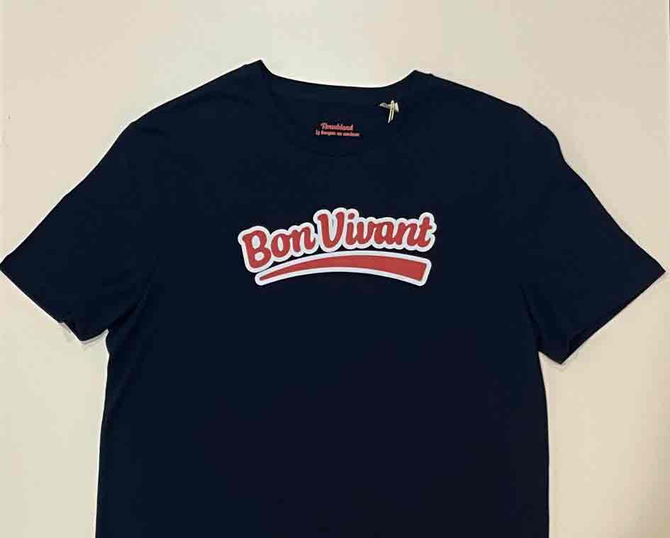T-shirt Le bon vivant | La boutique | Le Guide du Rouxblard